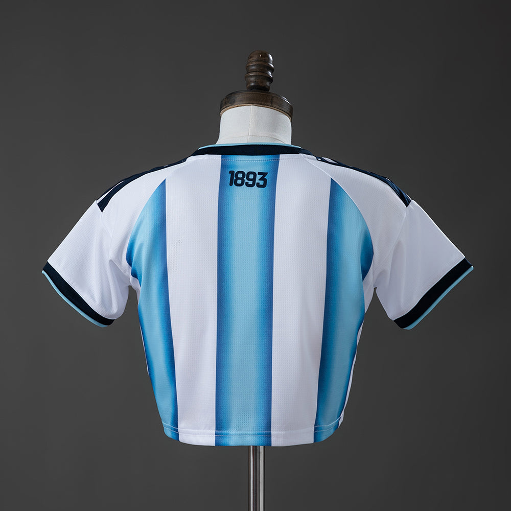 חולצת בטן לנשים של נבחרת ארגנטינה 2026 – דגם הבית