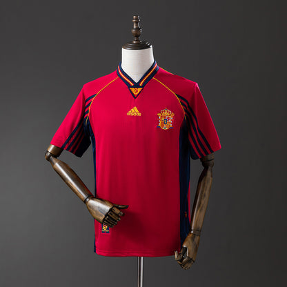 חולצת הרטרו של נבחרת ספרד 1998 – דגם הבית