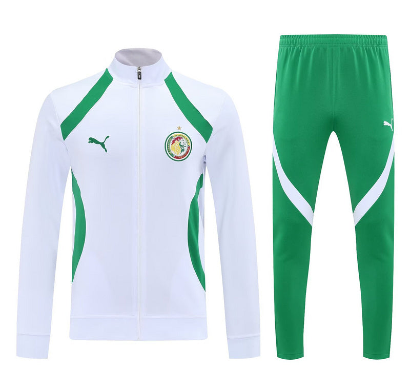 ז'קט לבן של נבחרת סנגל מבית Puma לעונת 2025/26