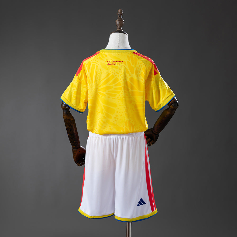 סט הילדים של נבחרת קולומביה 2026 – דגם הבית
